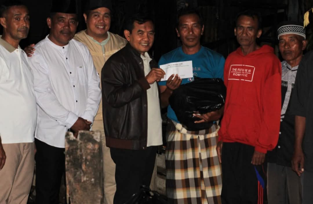 Kebakaran di Desa Sepakat, Wabup Ansori Gercep Tinjau Lokasi