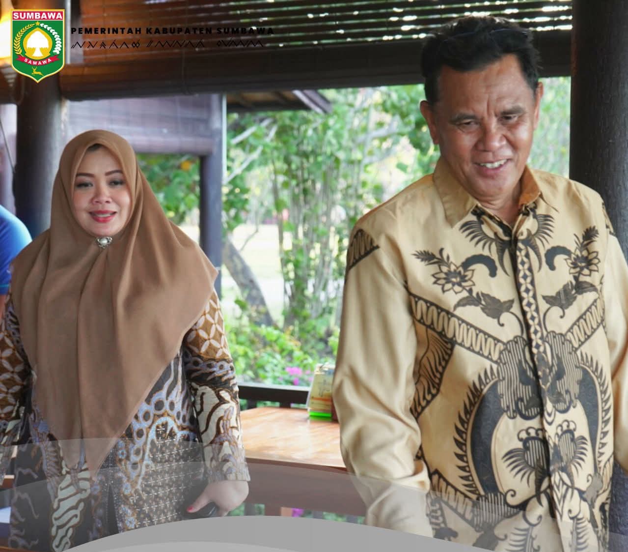 Bupati Jarot Dampingi Wagub NTB Kunker di Sumbawa 