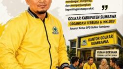 Golkar Sumbawa Tegaskan Kantor Partai Harus Jadi Rumah Aspirasi Rakyat