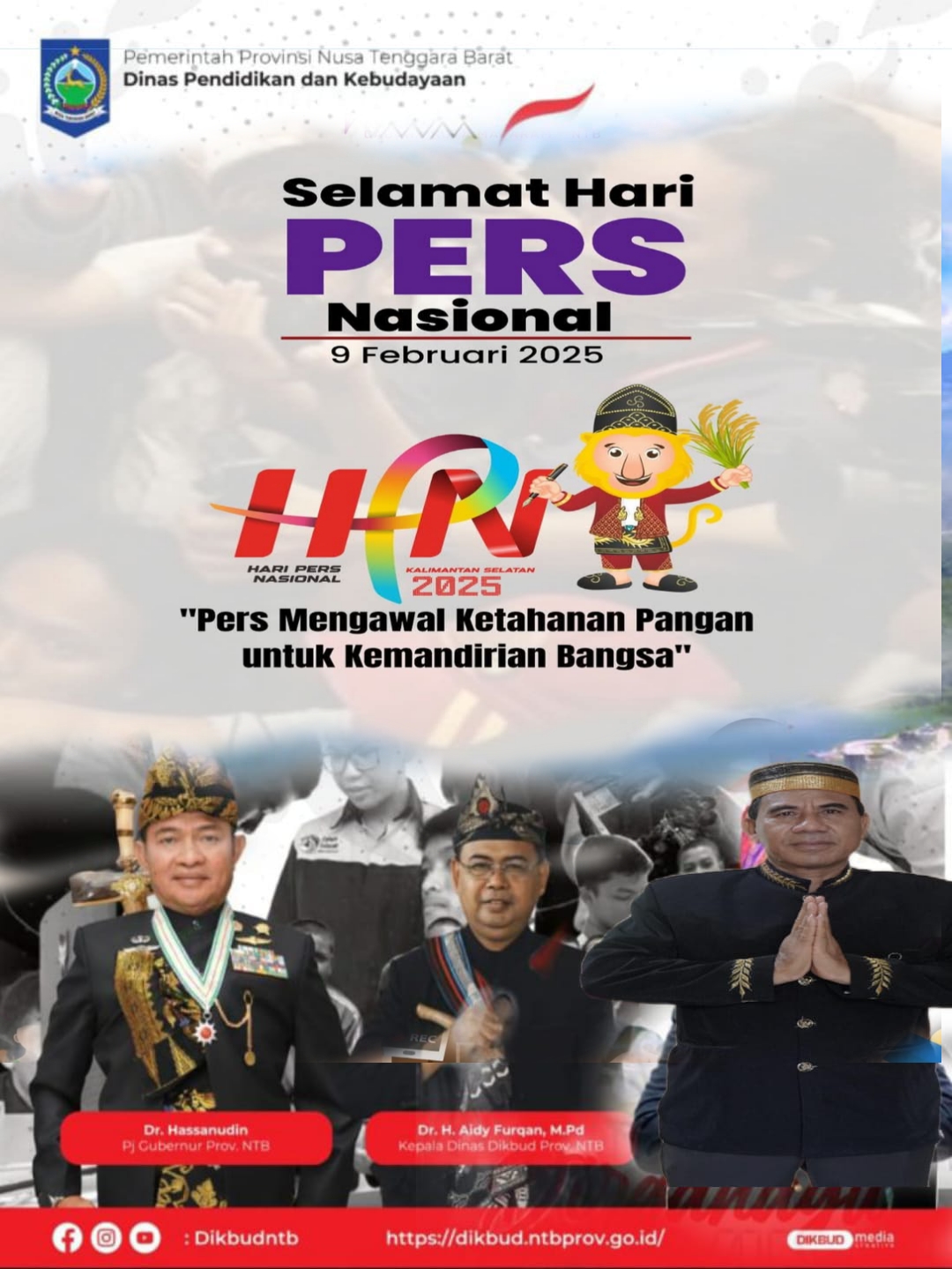 Keluarga Besar SMAN 2 Sumbawa Besar Mengucapkan Selamat Hari Pers Nasional 2025