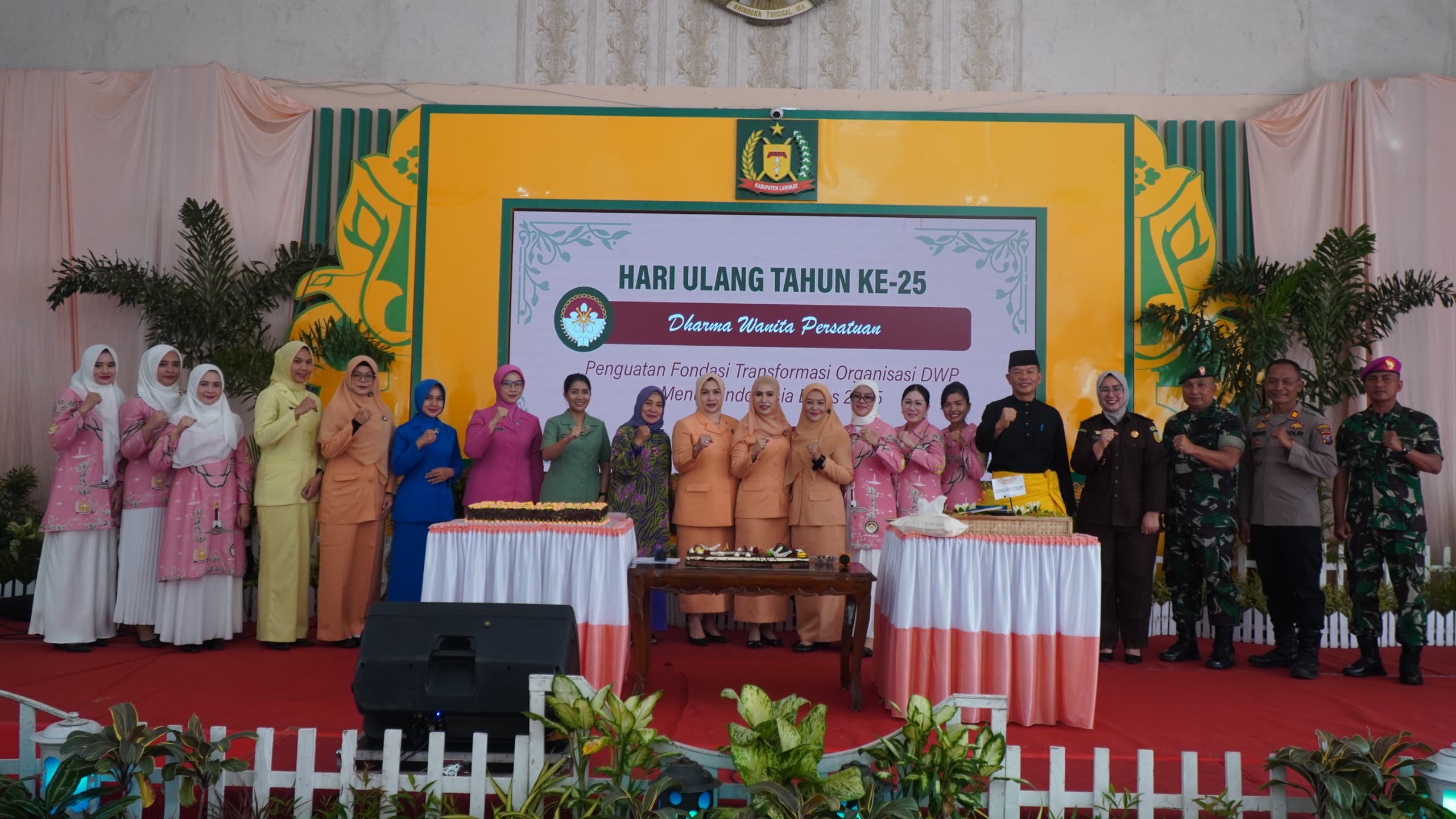 HUT Ke-25 Dharma Wanita Persatuan Langkat: Momentum Penguatan Peran Menuju Indonesia Emas 2045