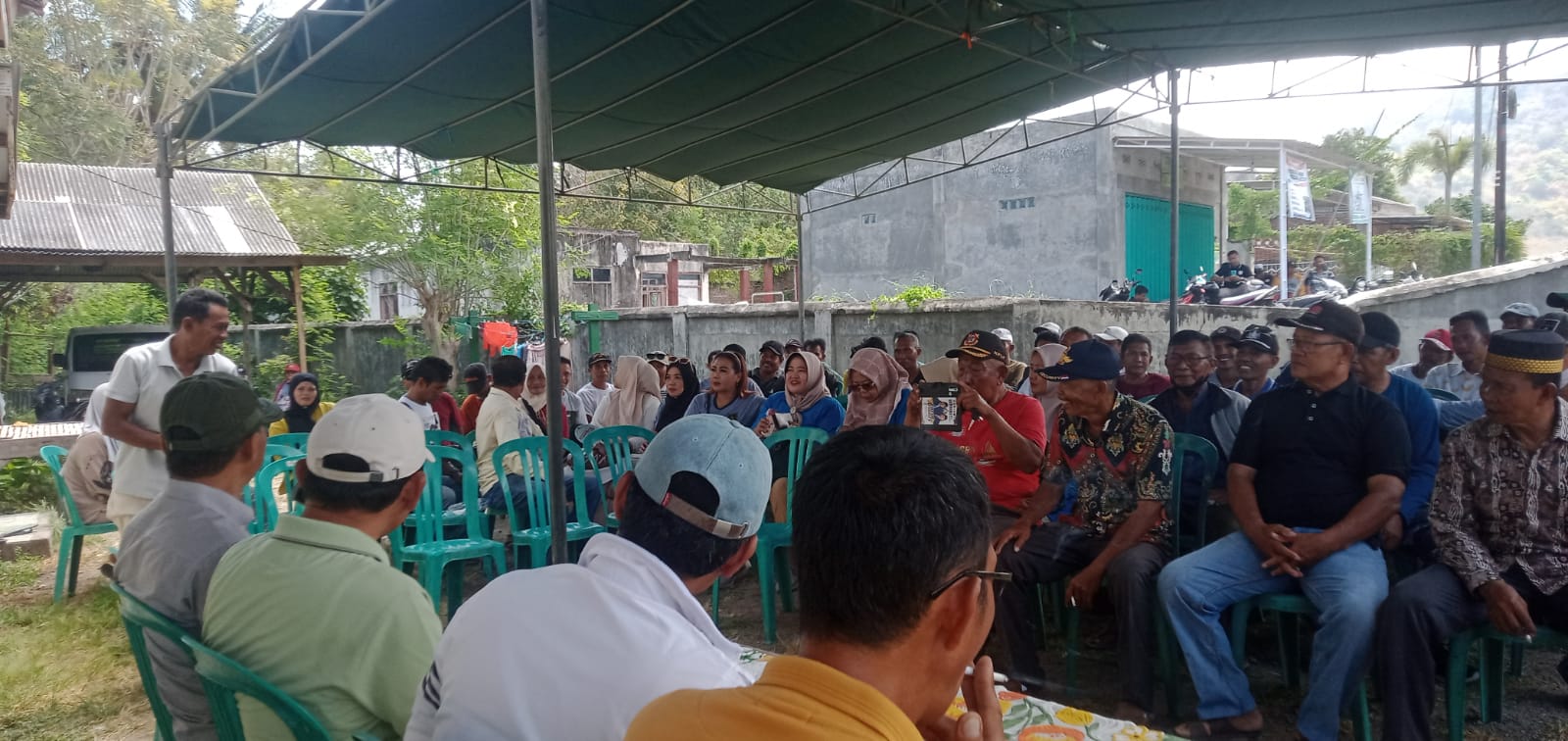 Blusukan di Kecamatan Alas, Cawabup Janjikan BPJS Ketenagakerjaan Gratis Bagi Pekerja Non Formal