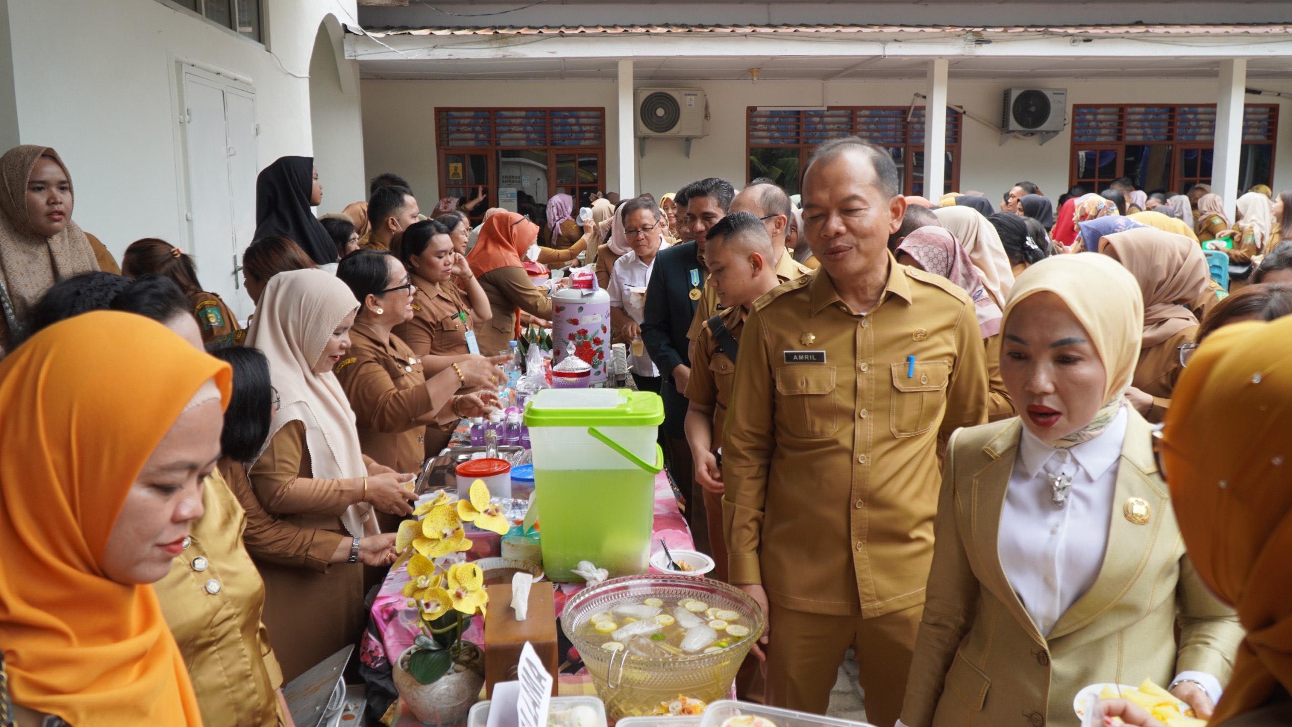 Pj Bupati Langkat melalui Sekda Amril, Ajak Semua Pihak Berkomitmen Membangun Kesehatan di HKN ke-60