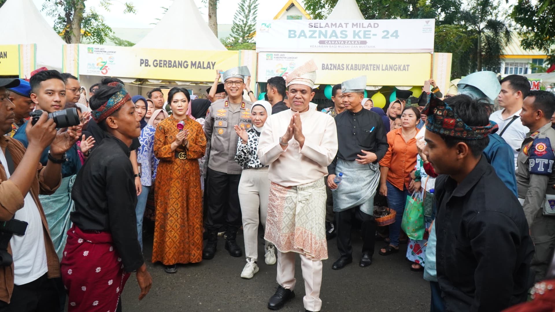 HUT ke-275 Langkat: Pj Gubernur Sumut dan Pj Bupati Langkat Serukan Semangat Kolaborasi