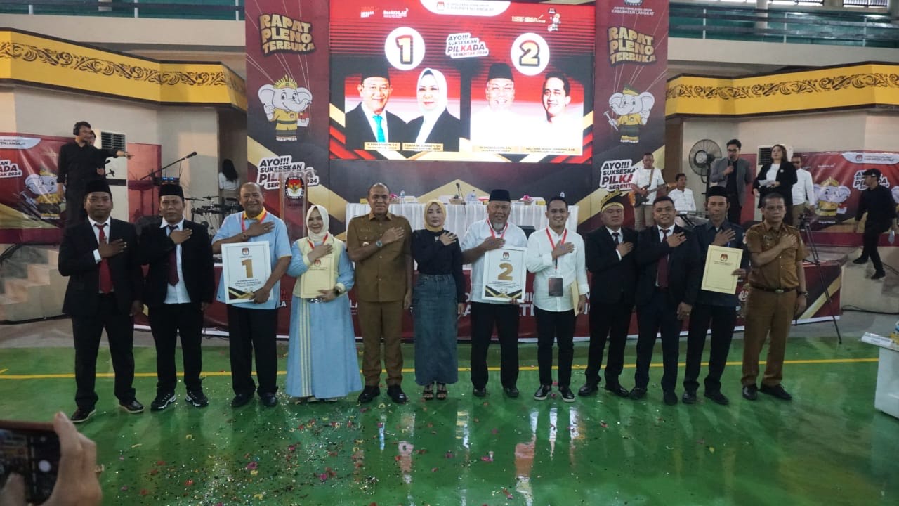 Pj Bupati Langkat Faisal Hasrimy Hadiri Penetapan dan Pengundian Nomor Urut Pilkada 2024: Dorong Pemilu Damai yang Sportif