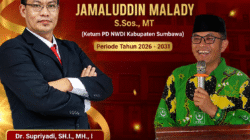 Dekan Fakultas Hukum Universitas Teknologi Sumbawa (UTS) Mengucapkan Selamat Atas Terpilihnya Jamaluddin Malady S.Sos MT sebagai Ketum PD NWDI Kabupaten Sumbawa Tahun 2026-2031