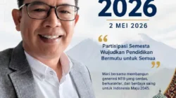 Anggota DPRD Provinsi NTB Salman Alfarizi SH Mengucapkan Selamat HARDIKNAS 2026