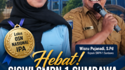 Hebat! Siswi SMPN 1 Sumbawa Tembus OSN Nasional IPA, Bawa Nama Sumbawa dan NTB ke Panggung Nasional