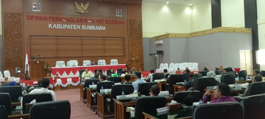 Agenda Tahun 2025, DPRD Kabupaten Sumbawa Gelar Rapat Kerja Awal Tahun