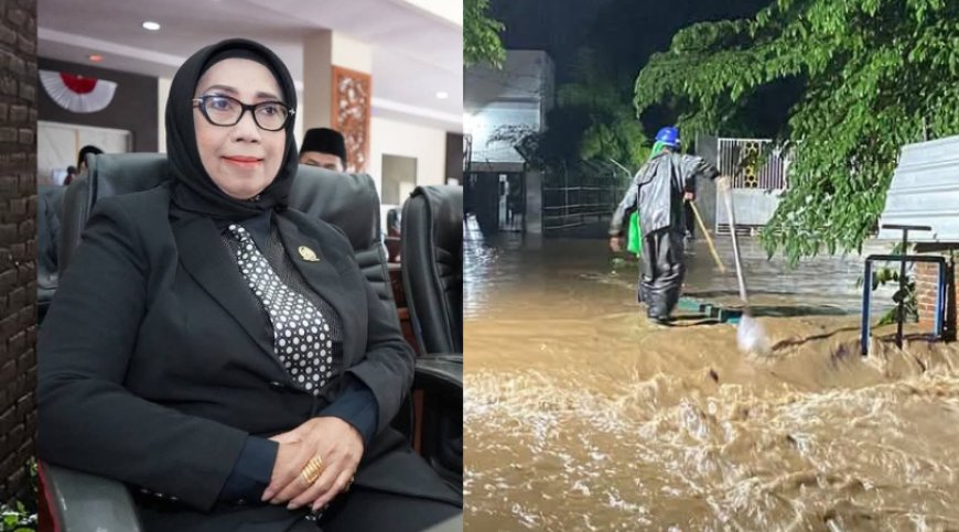 Atasi Banjir di Unter Iwes dan Labuhan Badas, Ida Rahayu Harapkan Drainase Segera Diperbaiki
