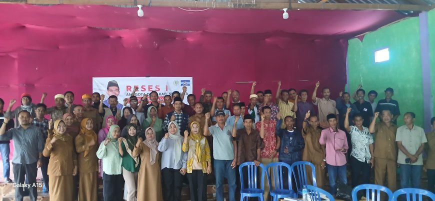 Reses di Lawin, Juliansyah Serap Aspirasi Warga terkait UMKM, Infrastrutur dan Ketersediaan Lapangan Pekerjaan