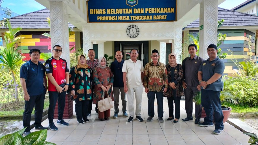 Kunjungi DKP NTB, DPRD Sumbawa Bahas Izin dan Regulasi Budidaya Kerang Mutiara
