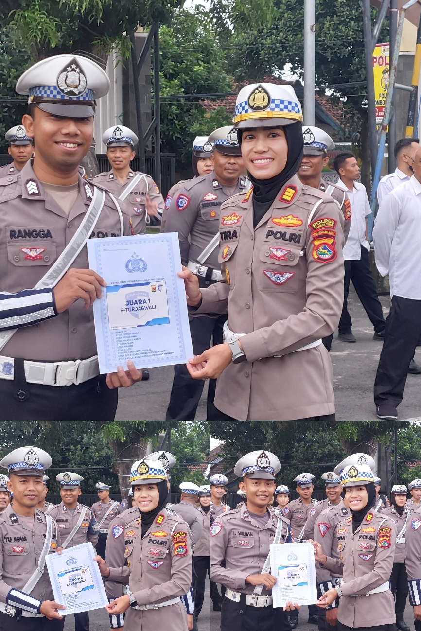 Apresiasi Kinerja, Kasat Lantas Polres Lombok Timur Berikan Reward ke Anggota Berprestasi